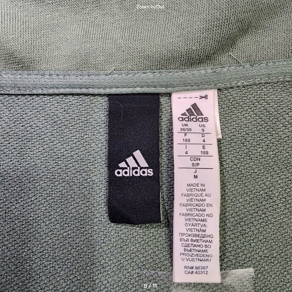 Classic Green Adidas Sweater - Picture 8 of 8